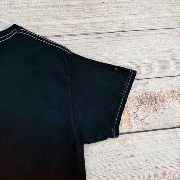 Zombie Makeout Club Tie‎ Dye Blood Print T-Shirt Adult Size Medium Black - Picture 6 of 9